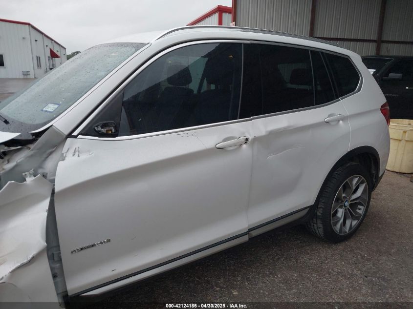2017 BMW X3 Sdrive28I VIN: 5UXWZ7C39H0V86593 Lot: 42124186