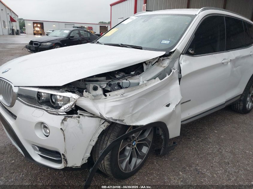 2017 BMW X3 Sdrive28I VIN: 5UXWZ7C39H0V86593 Lot: 42124186