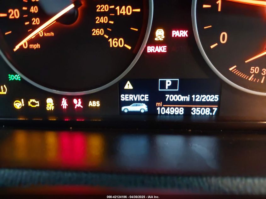 2017 BMW X3 Sdrive28I VIN: 5UXWZ7C39H0V86593 Lot: 42124186