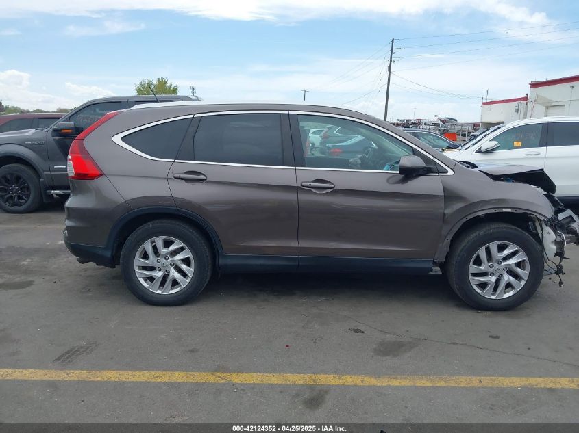 2015 Honda Cr-V Ex-L VIN: 2HKRM4H71FH600039 Lot: 42124352