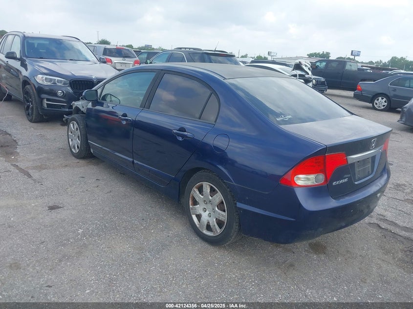 2009 HONDA CIVIC VIN: 1HGFA16539L015508