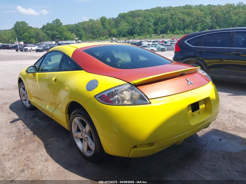 2007 MITSUBISHI ECLIPSE VIN: 4A3AK24F27E071722