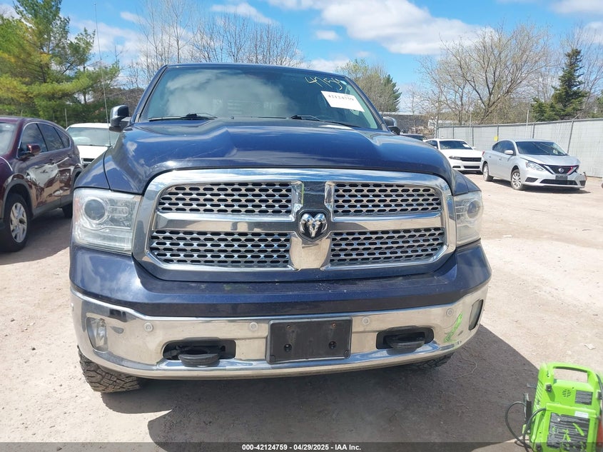 2018 RAM 1500 LARAMIE  4X4 5'7 BOX - 1C6RR7NM1JS309748