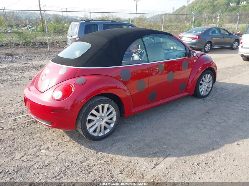 2008 VOLKSWAGEN NEW BEETLE VIN: 3VWRG31YX8M413820