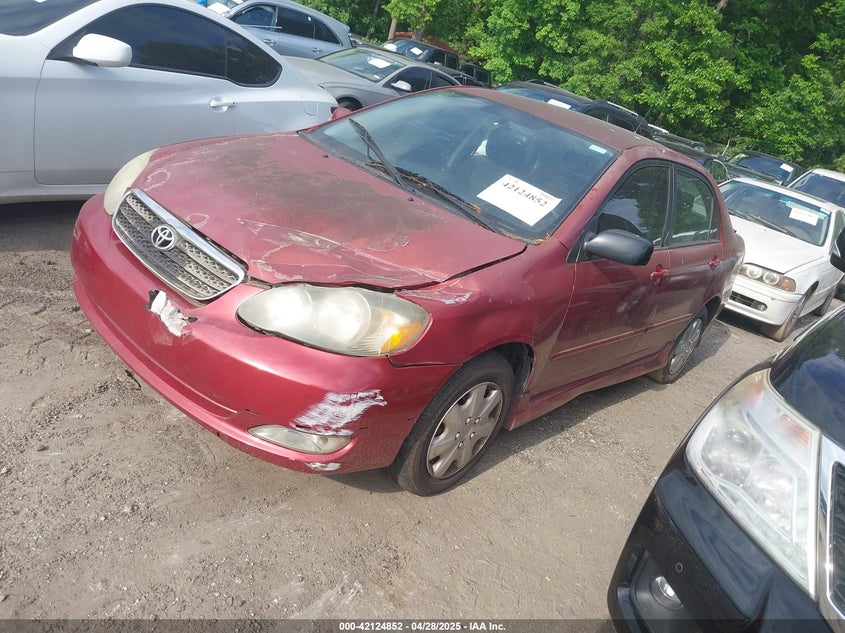 2007 TOYOTA COROLLA VIN: 2T1BR32E27C777742