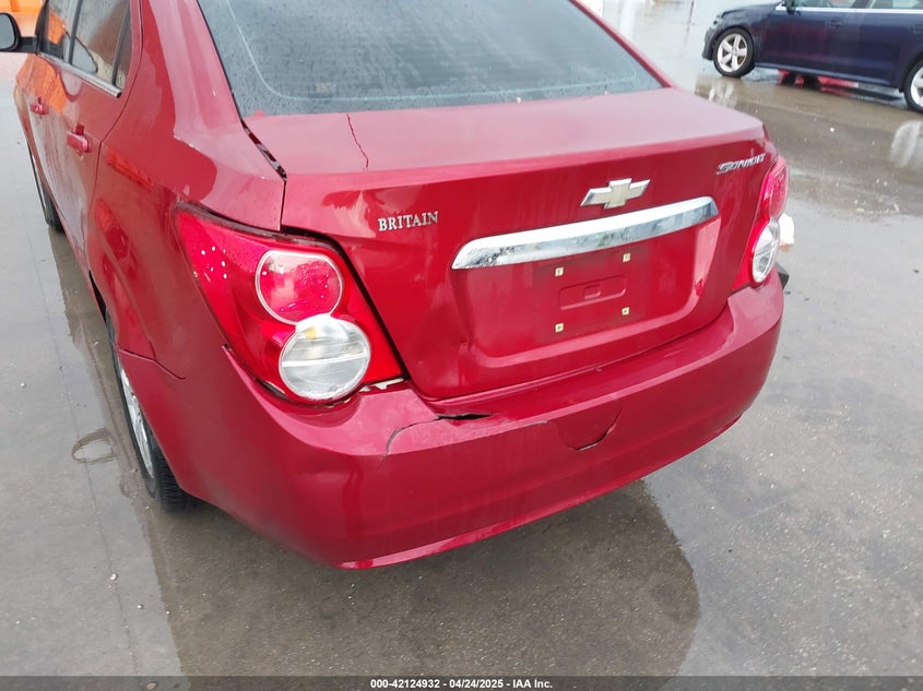 2015 CHEVROLET SONIC LT AUTO - 1G1JC5SH3F4155132