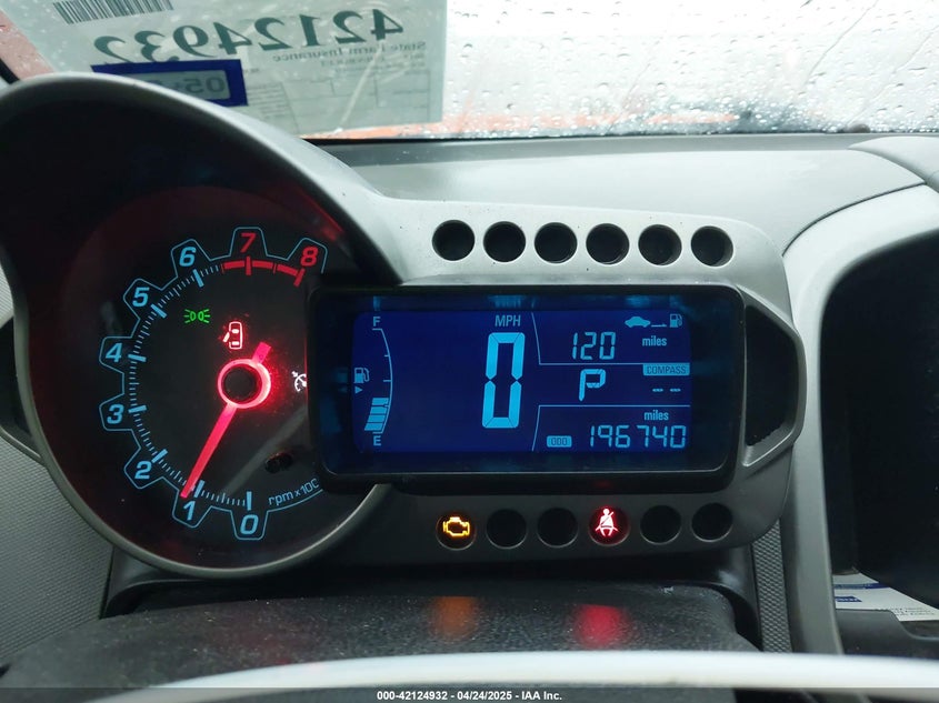 2015 CHEVROLET SONIC LT AUTO - 1G1JC5SH3F4155132