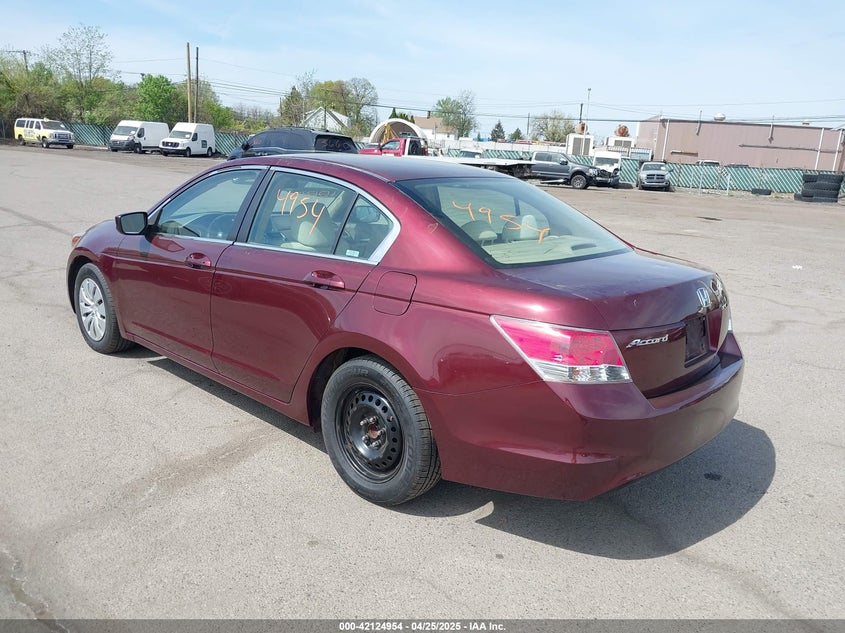 2008 HONDA ACCORD VIN: 1HGCP26318A144153