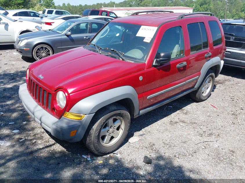 2006 JEEP LIBERTY VIN: 1J4GL48K36W109720