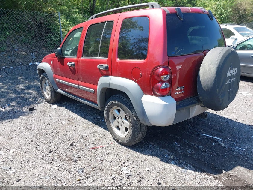 2006 JEEP LIBERTY VIN: 1J4GL48K36W109720