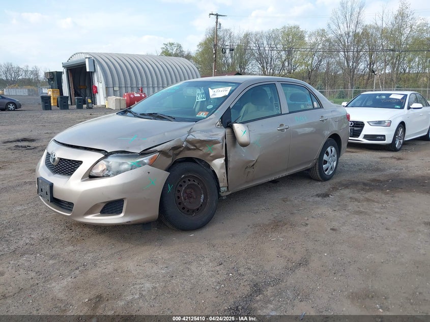 2009 TOYOTA COROLLA VIN: 2T1BU40E89C107624