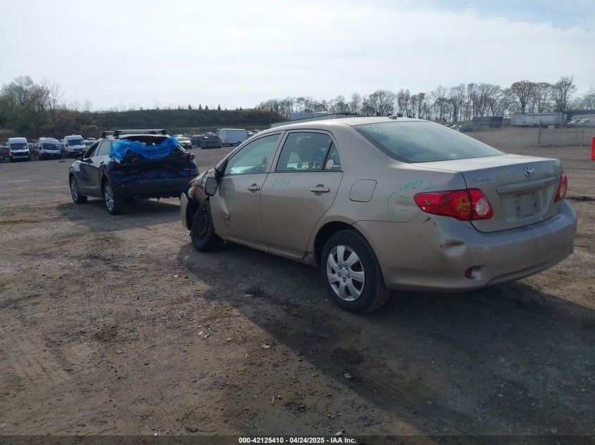 2009 TOYOTA COROLLA VIN: 2T1BU40E89C107624