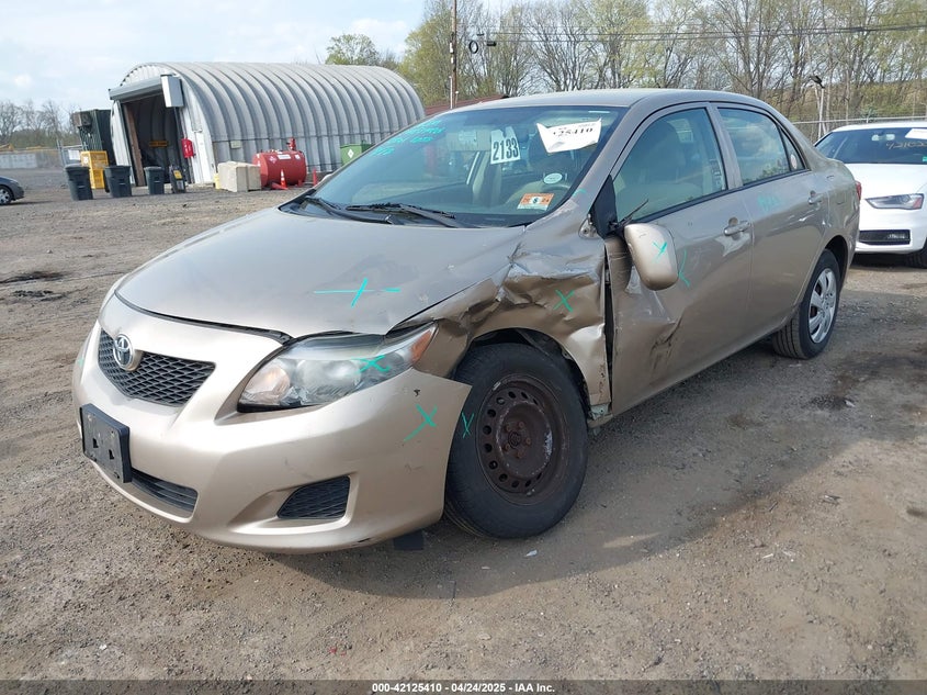 2009 TOYOTA COROLLA VIN: 2T1BU40E89C107624