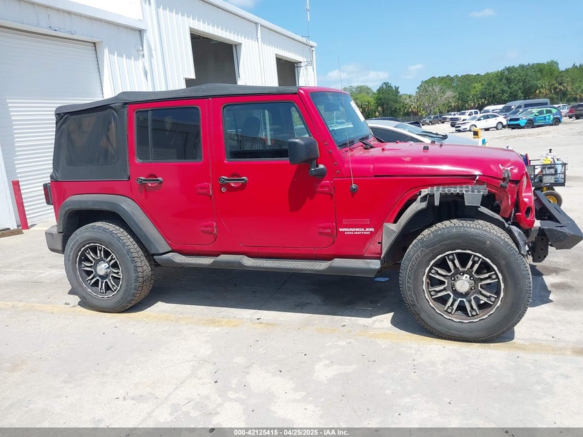 2011 JEEP WRANGLER UNLIMITED VIN: 1J4BA3H14BL504809