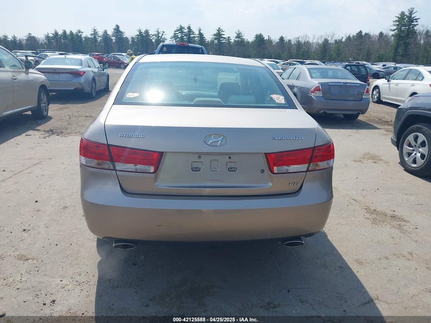 2006 HYUNDAI SONATA VIN: 5NPEU46FX6H004226
