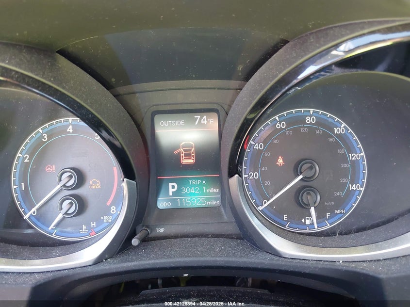 2014 TOYOTA COROLLA VIN: 2T1BURHE3EC129459