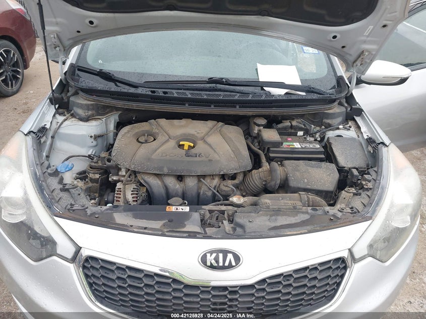 2014 KIA FORTE VIN: KNAFX4A67E5219934