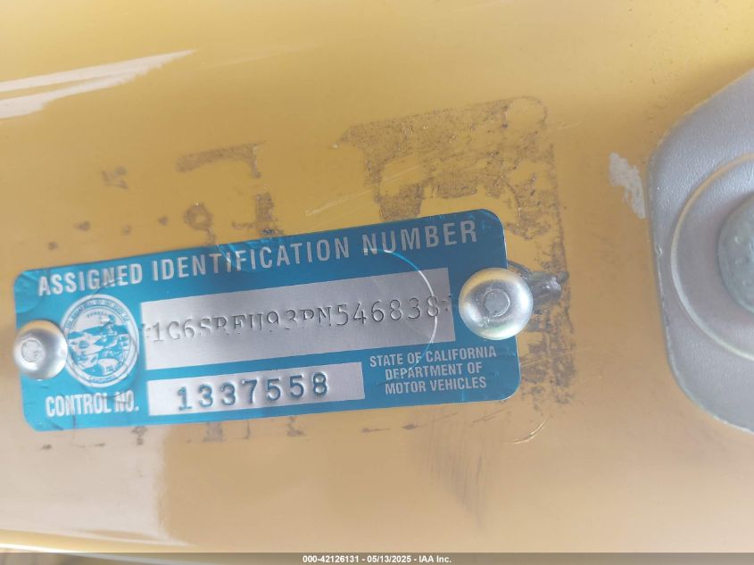 2023 Ram 1500 Trx 4X4 5'7 Box VIN: 1C6SRFU93PN546838 Lot: 42126131