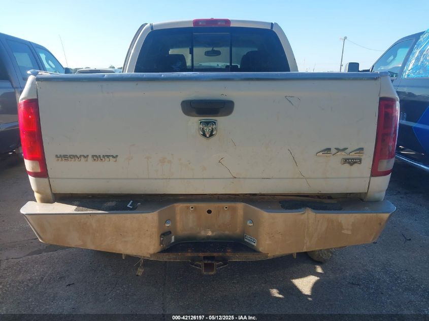 2006 Dodge Ram 2500 Laramie VIN: 3D7KS28C26G283640 Lot: 42126197