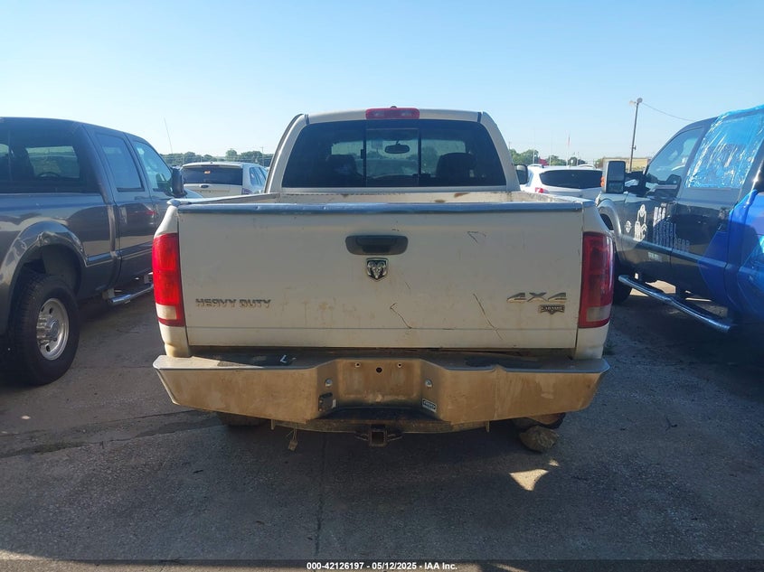 2006 Dodge Ram 2500 Laramie VIN: 3D7KS28C26G283640 Lot: 42126197