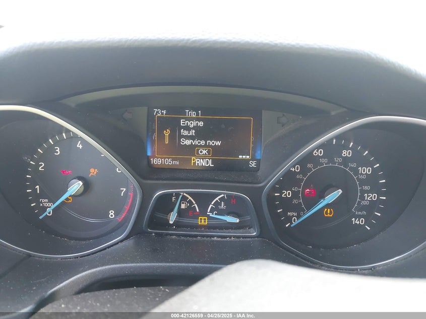 2015 FORD FOCUS VIN: 1FADP3F2XFL214692