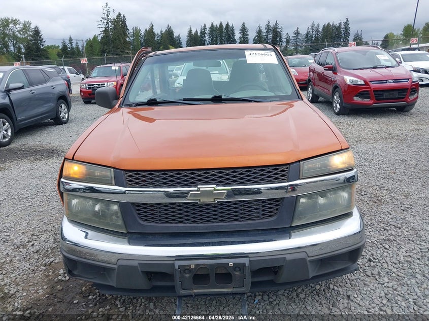 2006 CHEVROLET COLORADO VIN: 1GCCS148168151470