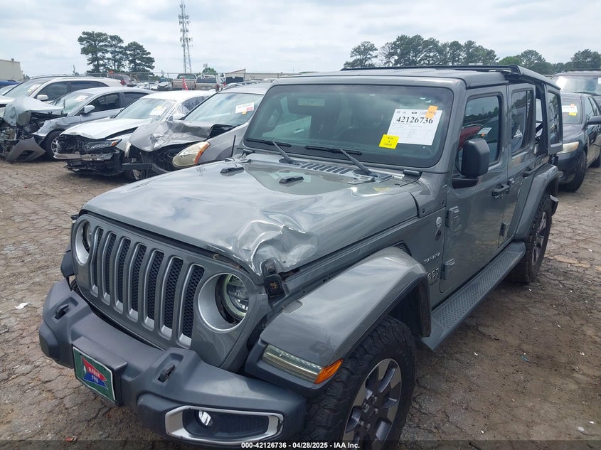 2018 JEEP WRANGLER UNLIMITED VIN: 1C4HJXEG8JW229720