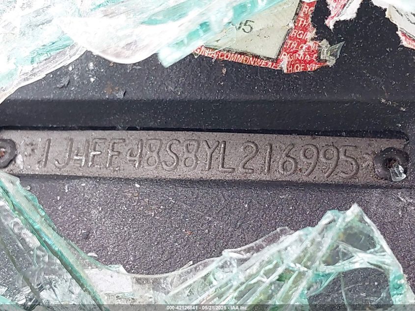 2000 Jeep Cherokee Sport VIN: 1J4FT48S4YL214069 Lot: 42126841