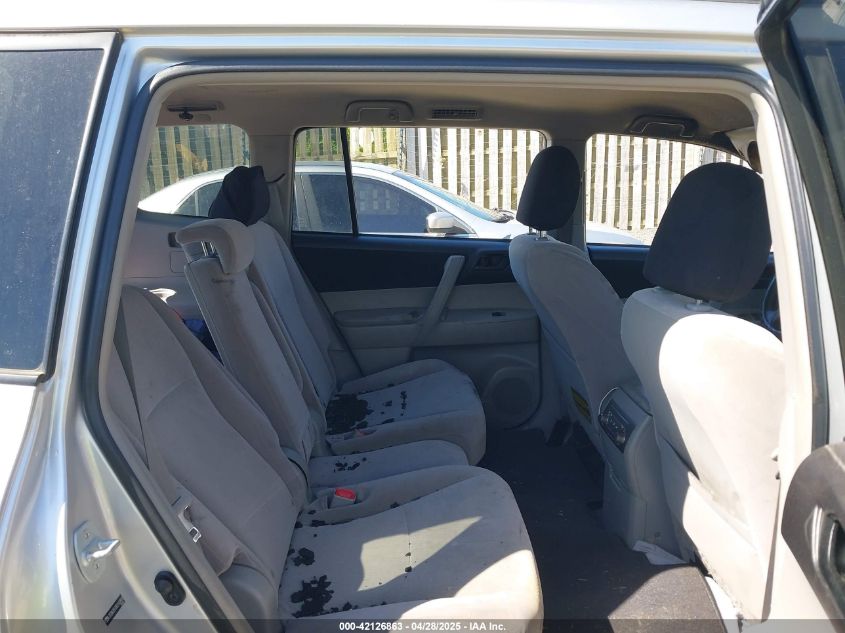 2010 Toyota Highlander Base V6 VIN: JTEBK3EH3A2162824 Lot: 42126863