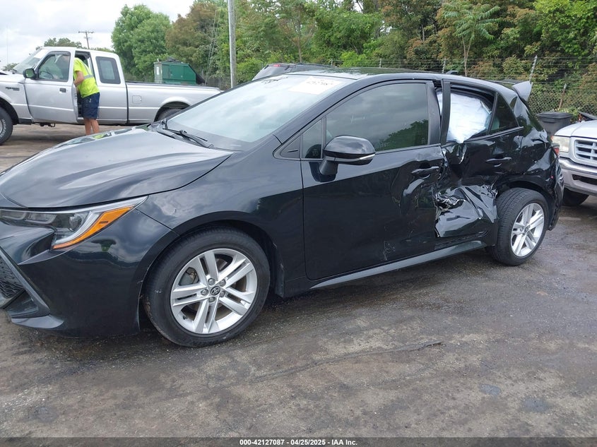 2019 TOYOTA COROLLA VIN: JTNK4RBE4K3039729