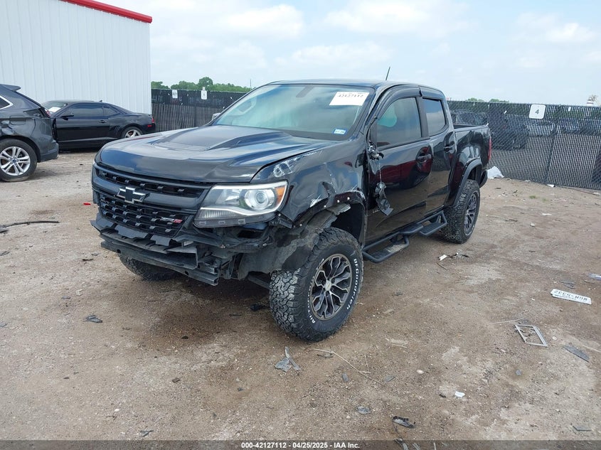 2019 CHEVROLET COLORADO VIN: 1GCGTEEN5K1302629