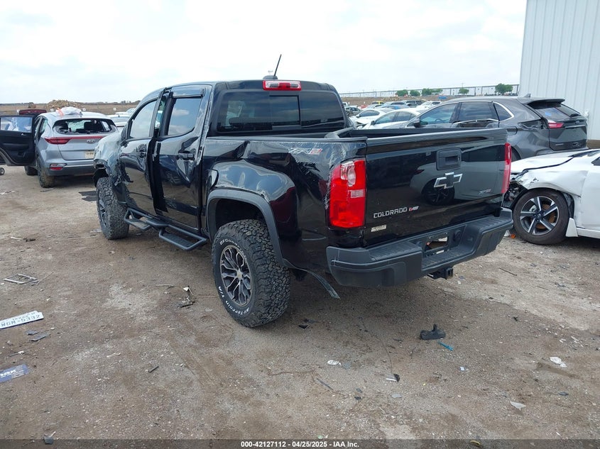 2019 CHEVROLET COLORADO VIN: 1GCGTEEN5K1302629