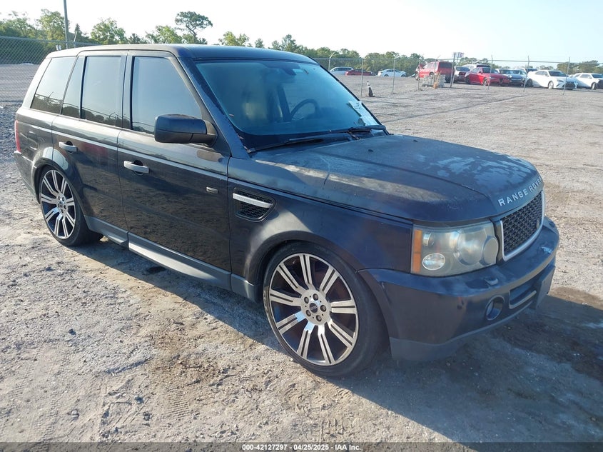 2009 LAND ROVER RANGE ROVER SPORT VIN: SALSK254X9A201883