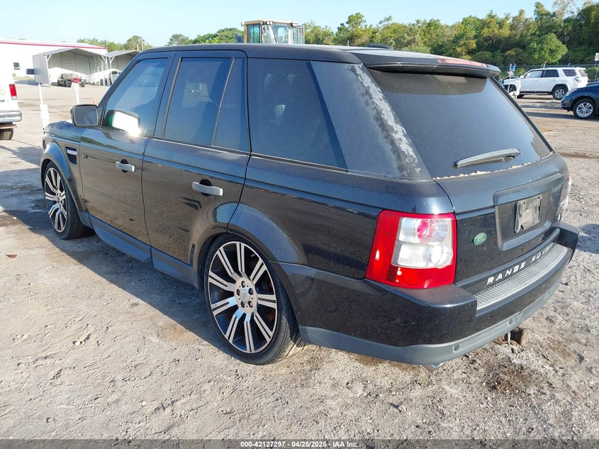 2009 LAND ROVER RANGE ROVER SPORT VIN: SALSK254X9A201883