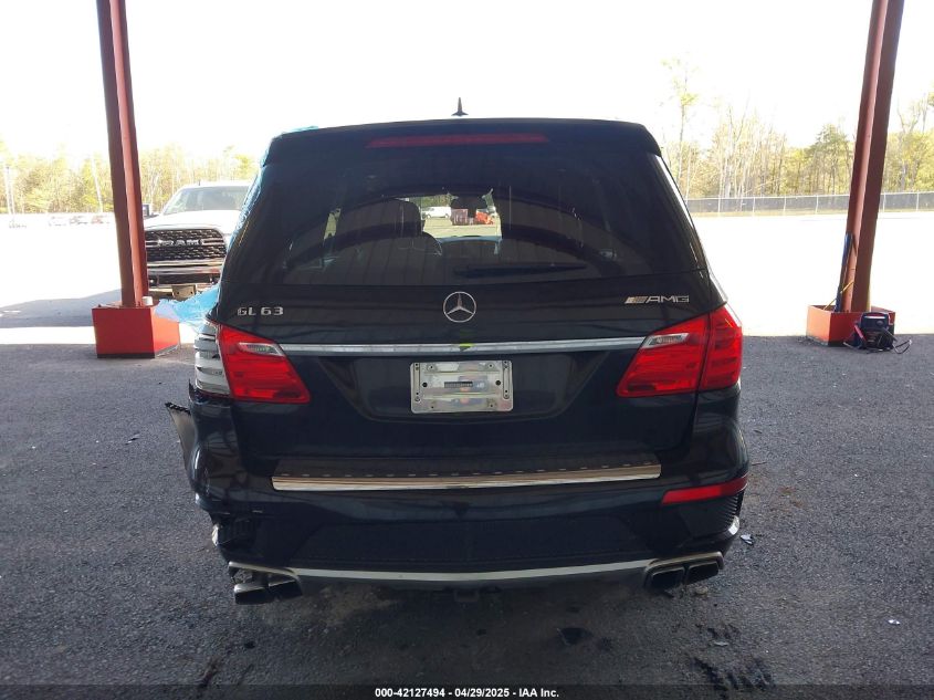 2014 Mercedes-Benz Gl 63 Amg 4Matic VIN: 4JGDF7EE8EA401418 Lot: 42127494