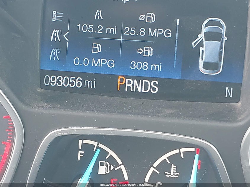 2017 FORD ESCAPE VIN: 1FMCU0J99HUB23567
