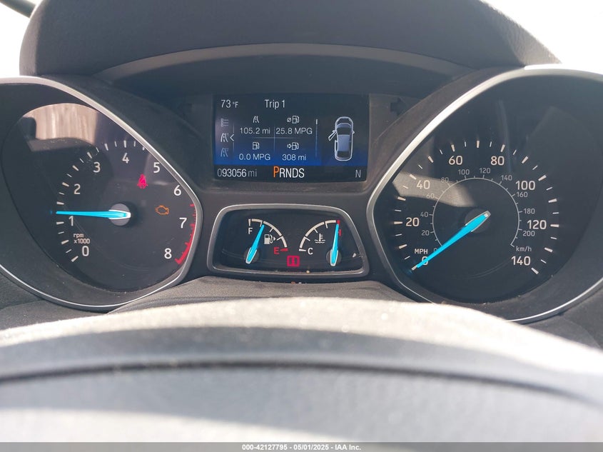 2017 FORD ESCAPE VIN: 1FMCU0J99HUB23567