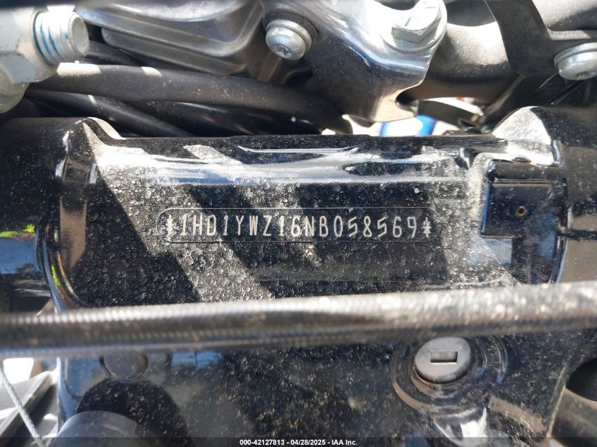 2022 Harley-Davidson Fxlrs VIN: 1HD1YWZ16NB058569 Lot: 42737107