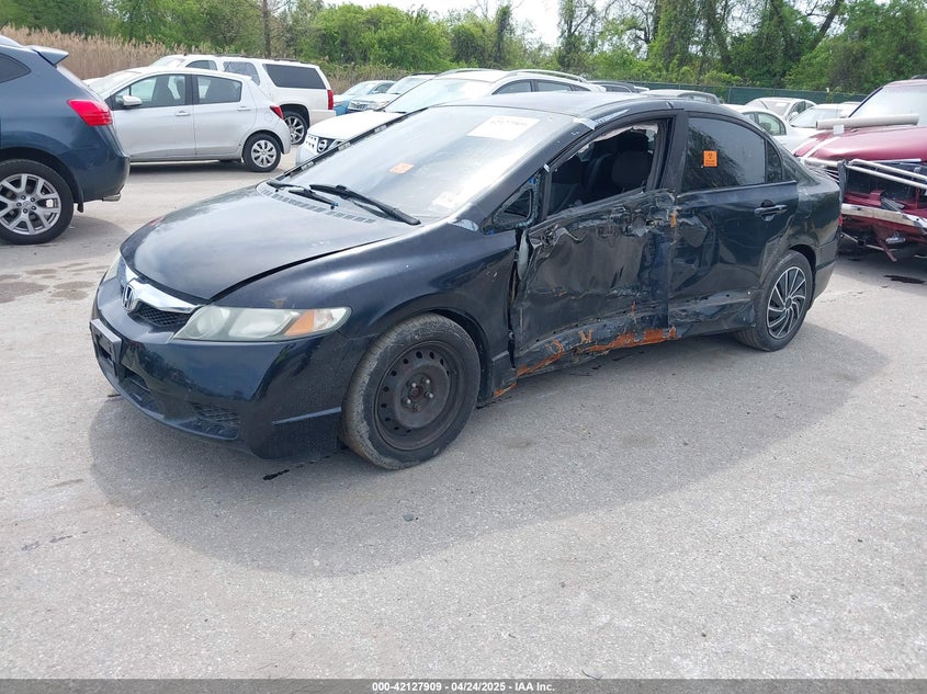 2010 HONDA CIVIC VIN: 2HGFA1F55AH306819
