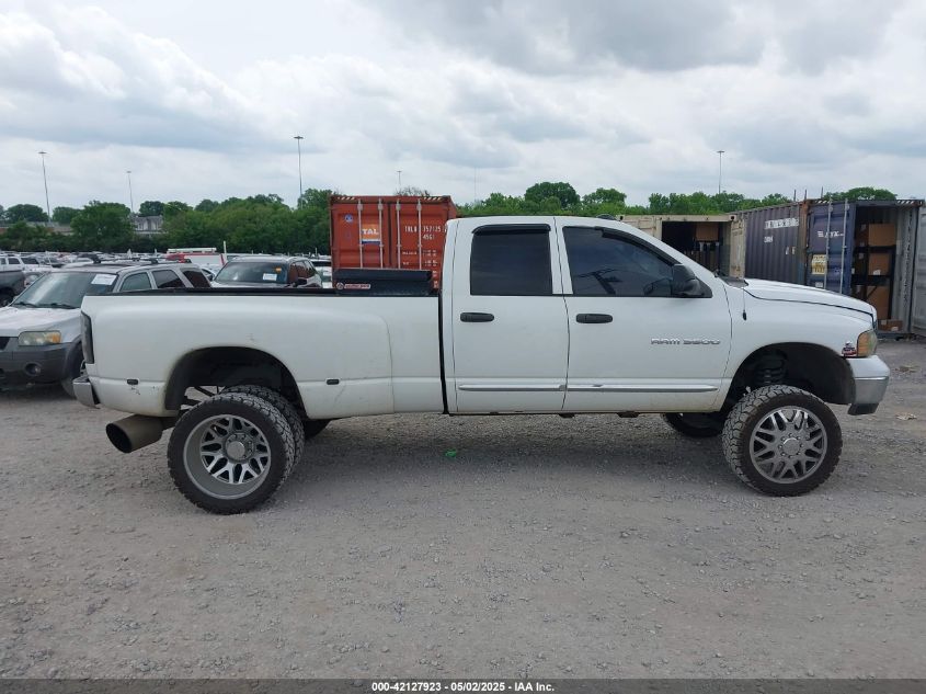 2005 Dodge Ram 3500 Slt/Laramie VIN: 3D7MS48C85G701637 Lot: 42127923
