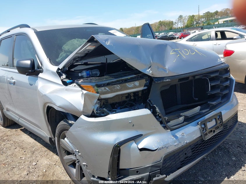 2025 HONDA PILOT VIN: 5FNYG1H38SB017782