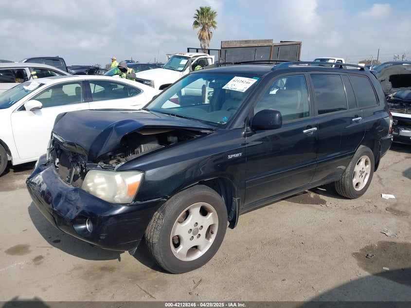 2006 TOYOTA HIGHLANDER VIN: JTEGP21A760125773