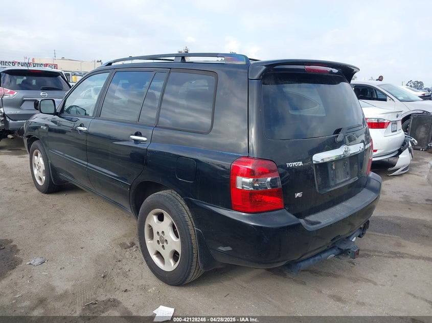 2006 TOYOTA HIGHLANDER VIN: JTEGP21A760125773