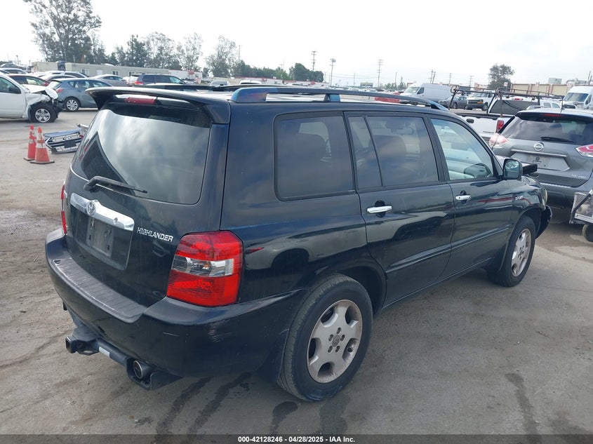 2006 TOYOTA HIGHLANDER VIN: JTEGP21A760125773