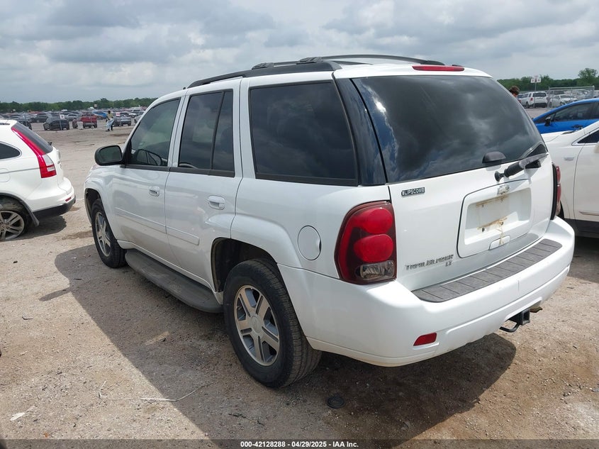 2008 CHEVROLET TRAILBLAZER VIN: 1GNDS13S982191262