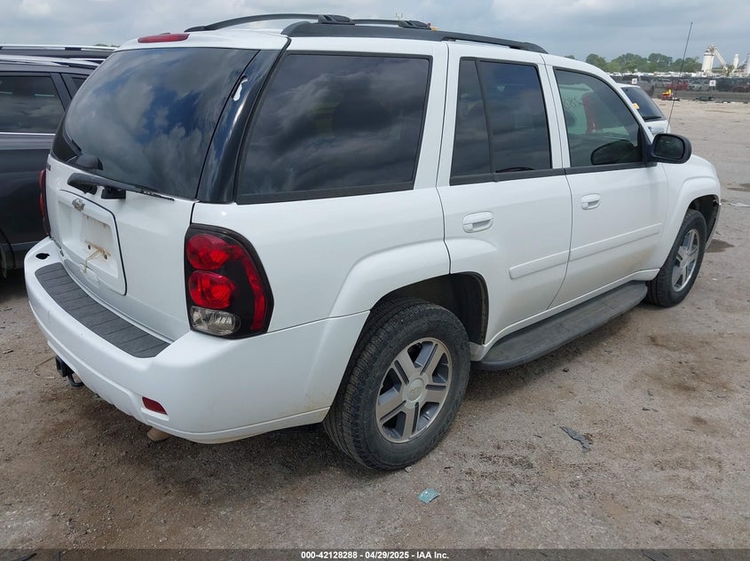 2008 CHEVROLET TRAILBLAZER VIN: 1GNDS13S982191262