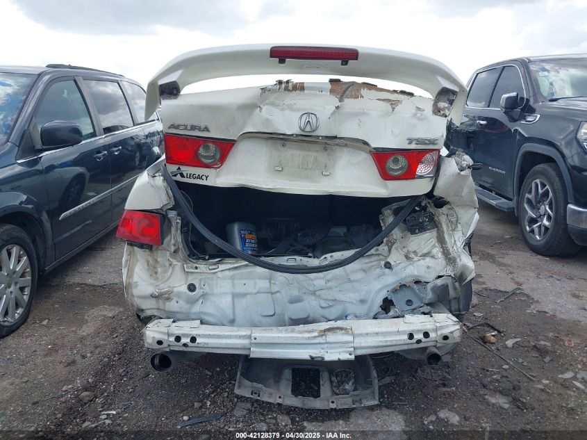 2006 Acura Tsx VIN: JH4CL96906C023878 Lot: 42128379