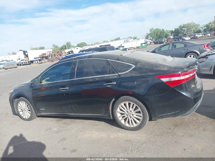 2013 TOYOTA AVALON HYBRID VIN: 4T1BD1EB6DU004867