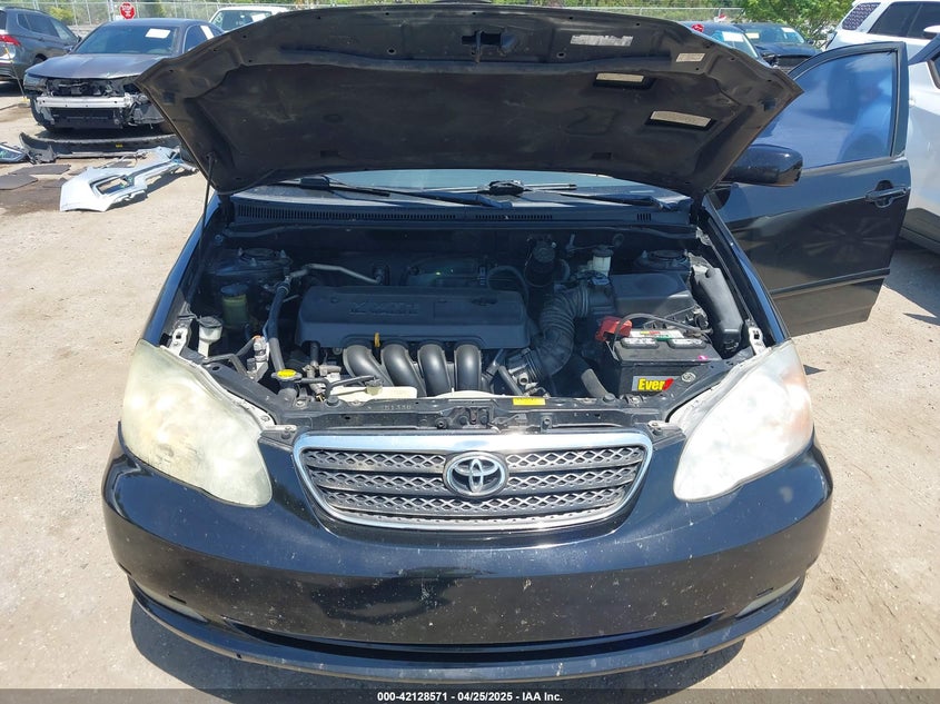 2006 TOYOTA COROLLA VIN: 2T1BR32E86C620862