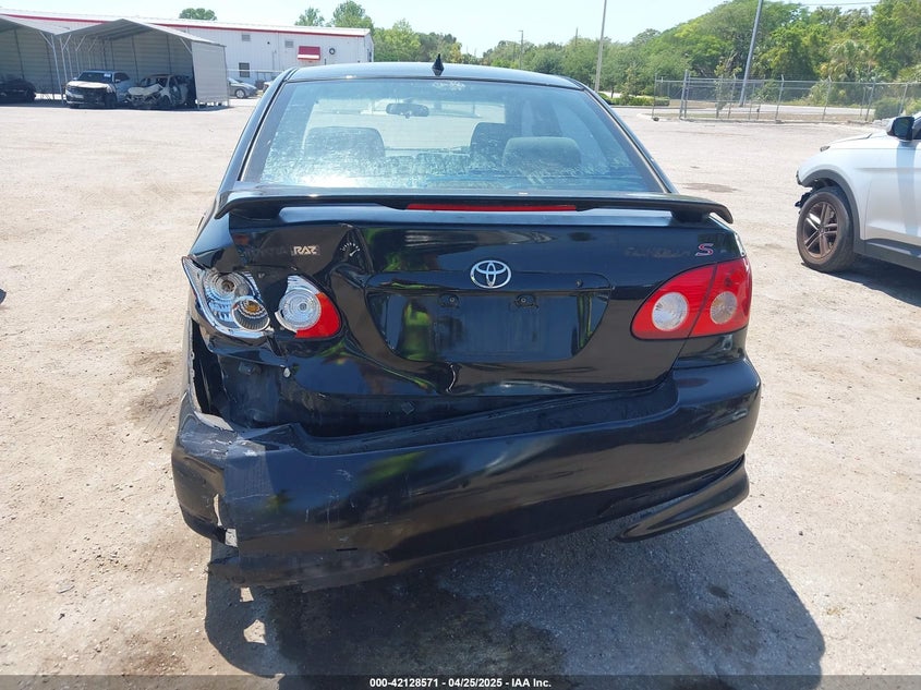 2006 TOYOTA COROLLA VIN: 2T1BR32E86C620862